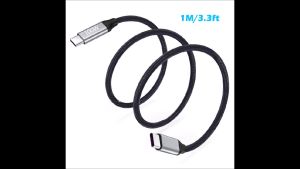 Dây Cáp Sạc Type C To Type C Sạc Nhanh PD 60W Bọc Dù Cao cấp