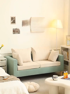 BMZAR Ghế sofa ba chỗ giường nằm cao cấp chất vải mịn êm ái chân ghế bằng gỗ chắc chắn