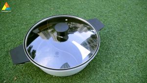 Nồi lẩu 2 ngăn Xiaomi/ Dung tích 4L chống dính cao cấptay cầm cách nhiệt nguyên khối đáy thép không gỉ- HÀNG CHÍNH HÃNG