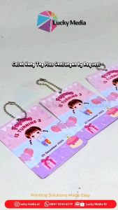 Hang Tag Ulang Tahun Anak Custom Hangtag Birthday Boy Hampers Ultah Khitan Karakter Baby Lucu