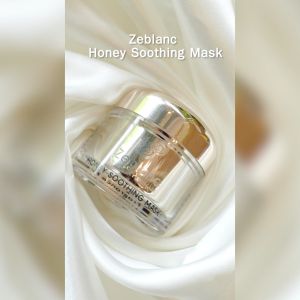 มาส์กน้ำผึ้ง ผิวขาวใสแข็งแรง ลดผดผื่น Zeblanc Honey Soothing Mask