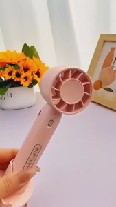Portable Turbo Mini fan rechargable USB mini desk fan Adjustable Cooling Fan Mini fan mini electric fan Stand Handheld Small Fan