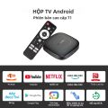 Android 13 Smart Home Theater TV Box Allwinner H3 Bluetooth Media Player Google Assistant Netflix Streaming 2G/16G Wifi Băng Tần Kép T1. 