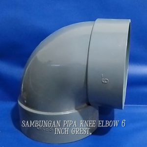 Sambungan Pipa Knee 6inch & Aksesoris Pipa untuk Konstruksi