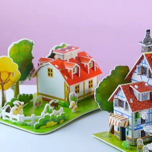 [iRojak] 3D Puzzle For Kids Paperboard Puzzle Party Goodies Kids Children Day Gift 立体拼图 Mainan 3D Puzzle - BT416
