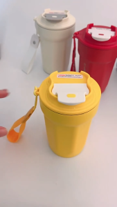 Insulated Coffee Cup 316 Stainless Steel Thermal Mug Coffee Cup Coffee Mug with Lid Vacuum Flask