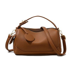 Leacat Bag for women crossbody soft leather large capacity commuting Boston pillow bag womens bag handbag single shoulder