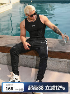 Bluesfly Mens Jeans Fitness Casual High Elastic Slimming Versatile Summer American Style Splicing Hole Design Breathable Wear Resistant