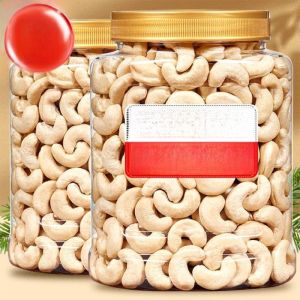 Original Flavor Large Particle Baked Raw Cashew Nuts 500g Skin Removed Pregnant Women Snacks Dry Fruits And Nuts