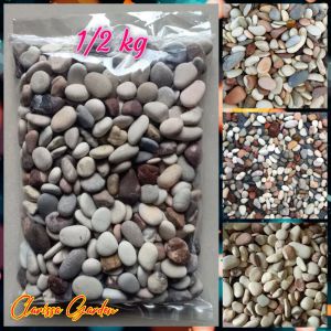 BATU ALAM PANCA WARNA | BATU TAMAN | BATU AQUARIUM KEMASAN 1/2 KG