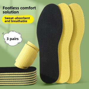 XIANZHAO | Summer Thin Insole for Women Sweat-Absorbing Anti-Odor Breathable Latex Soft Sole Comfortable