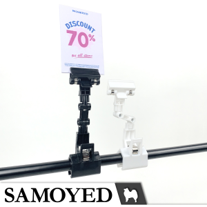 Klip / Penjepit / Jepitan Label Produk / Harga / Promo / Obral / Price / Advertising / Sale Sign / Tag / Display / Label Clip / Holder / Hanger Samoyed SNCL-KX3