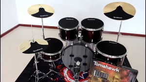 Set Drum Mute / Drum Peredam Suara / Drum Silencing Mat
