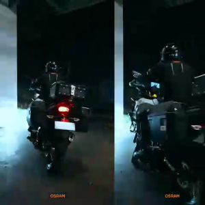 Duromoto X Osram CBI Racer Pro Lampu Foglamp Led Motor Mini Biled Waterproof Tahan Air 30/40 Watt