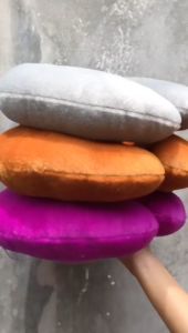 Bantal Leher Dewasa Bantal Polos Travel