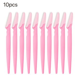 5-100Pcs Eyebrow Trimmer Face Blade Shaver Portable Eye Brow Epilation Hair Removal Safety Eyebrow Cutting Woman Makeup Tools