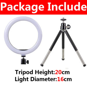 12 inch LED Selfie Ring Light Photography Video Light With Tripod Stand Remote Control Ring Light LED Fill Light Dimmable Lamp