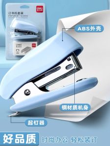 Máy Tập Kết Sách Mini Cầm Tay Deli 0255 Máy Tập Kết Sách Giấy Công Sở Nhỏ Gọn Cho Học Sinh Máy Tập Kết Sách Bằng Kim Loại Bền Bỉ