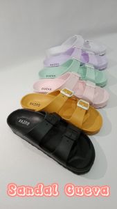 Sendal Wanita Slip On Strap 2 Anti Slip Size 36-40