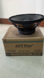 HD916 shop 1Pcs FTStar FT-JH-107 1600Watts 10 Inches Aluminum Die Cast Professional Speaker