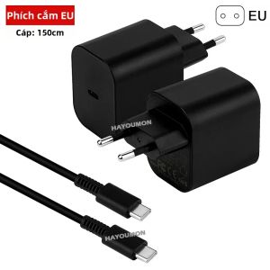 Bộ Sạc Nhanh 60W Type-C Bộ Nguồn Tường Tương Thích Với Phụ Kiện Chơi Game Nintendo Switch 2