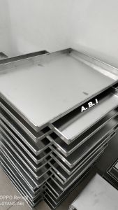 Loyang Oven Gas 60x40cm / Loyang 40x60cm alumunium tebal / Loyang oven / Nampan kue / baking tray / baking pan / loyang roti manis / loyang jumbo / loyang untuk oven gas /loyang 40x60cm