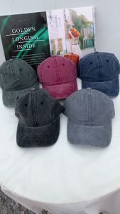 หมวกแก็ปยีนฟอก การใส่สบาย ใส่กันแดดเที่ยวทะเลภูเขาคาเฟ่