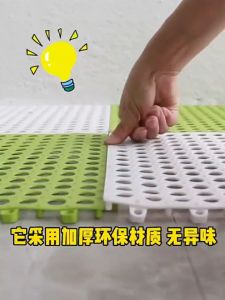 แผ่นจิ๊กซอว์ปูกรง รองกรงสัตว์เลี้ยง สามารถกันลื่นได้ พรมดักทรายแมว แผ่นรองกรงสัตว์เลี้ยง 30x30cm DIY