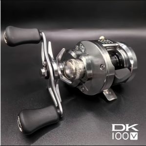 Gotop Dk100 Drum Fishing Reel Integrated High Strength Frame Short Axis Spool Micro Catapult Lure Reel For All Water Anglers