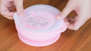 Marcus & Marcus Suction Bowl With Lid