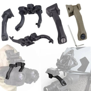 Tactical Helmet Mount J Arm Mount Fit PVS-14 Accessories NVG Conversion Adapter Outdoor Mounting Base Hunting Accessories