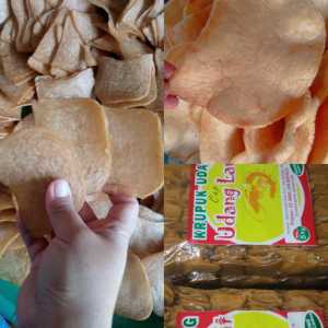 KERUPUK UDANG MENTAH SIDOARJO 500gram