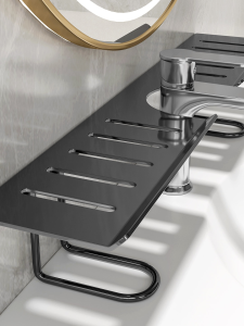 WEIMEIYUAN | Drill-Free Bathroom Shelf Organizer
