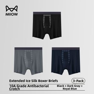 MiiOW | Leg Guard Four Corner Underwear Moisture Preventative Boxer