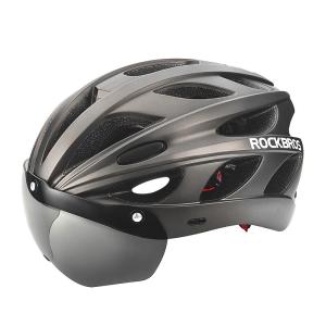 RockBros | Integrated Windshield Cycling Helmet