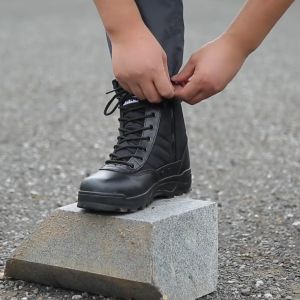Outdoor Army Boots Ultra Light Tactical Boots Safety Boots Hiking Boots High Top Combat Boots