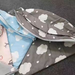 Vỏ gối chống trào ngược cho bé sơ sinh COTTON thoáng mát thấm hút kích thước lớn 70*70 cm