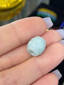 Mặt lu thống đá cẩm thạch A thiên nhiên bao kiểm định đá quý