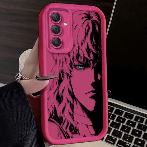 Bandai | Ốp Lưng Đơn Giản Berserk Guts Griffith Cho Samsung Galaxy A Series - Vỏ Điện Thoại Silicon Nhẹ Chống Trầy Xước Với Bảo Vệ Ống Kính Màn Hình
