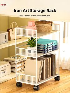 Mobile Storage Bookshelf