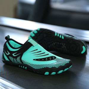 Indoor Fitness Shoes Squat Hard Pull Treadmill Shoes Special Shock Absorption for Gym Barefoot Sports Shoes Non Slip Comprehensive Training Shoes