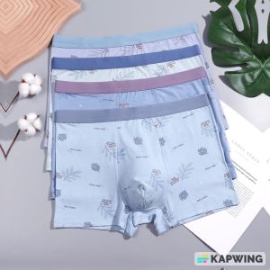 Celana Dalam Pria 2 pcs Underwear Boxer Ice Silk Ukuran XL-3XL (62-82kg) 8614