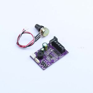 diymore | DC12-24V 50W Fan Motor Driver Board DC Brushless Fan Speed Motor Conroller Regulator Power Supply with Potentiometer Control