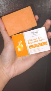 OMG Dermatology Vitamin C + Glycolic Acid (Radiance + Brightening Soap) - 90g