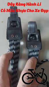 Dây Ràng Hành Lí Có Móc Nhựa Cho Xe Đạp Leo Núi