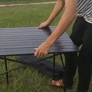 ชุดโต๊ะแคมปิ้ง โต๊ะแคมป์ปิ้ง เก้าอี้แคมป์ปิ้ง โต๊ะแคมป์ปิ้ง ชุดแคมป์ปิ้ง อุปกรณ์แคมป์ปิ้ง รับน้ำหนักได้ถึง 200กก 95/120CM ชุดโต๊ะเก้าอี้แคมปิ้ง