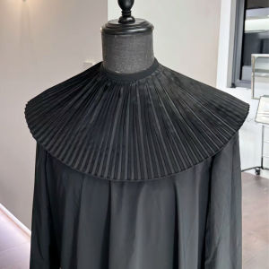 Large Non-stick Hair Cutting Apron Professional Salon Hairdressing Store Special Logo High-end Pleated Hairdressing Apron