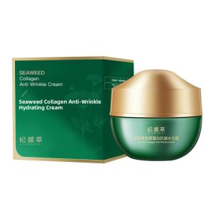 Jiyan Cui Sea Fennel Collagen Anti-Wrinkle Hydrating Cream Tightening Moisturizing Brightening Face Cream Nutritious Skin Care