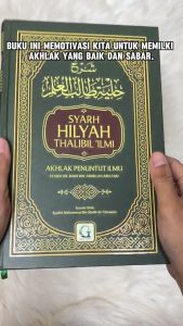 Buku Kitab Syarah Hilyah Thalibil Ilmi Griya Ilmu Akhlak Penuntut Ilmu Kitab Thalibil Ilmi