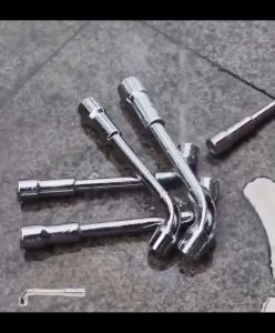 Cần điếu lỗ Nhật Kapusi 6-15mm khóa ống điếu 2 đầu tay vặn chữ L cờ lê chữ L có lỗ đầu lục giác thép GALIT625